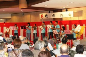 羽村市吹奏楽団の皆様による演奏会